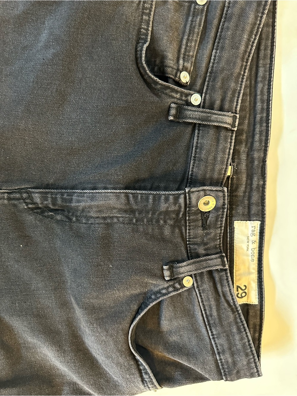 rag & bone Nina high rise ankle skinny jeans- 29 - Picture 4 of 8